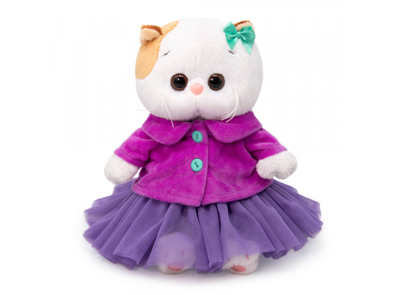 Кошечка Ли-ли BABY в пурпурной курточке и юбочке 20 см LB-113