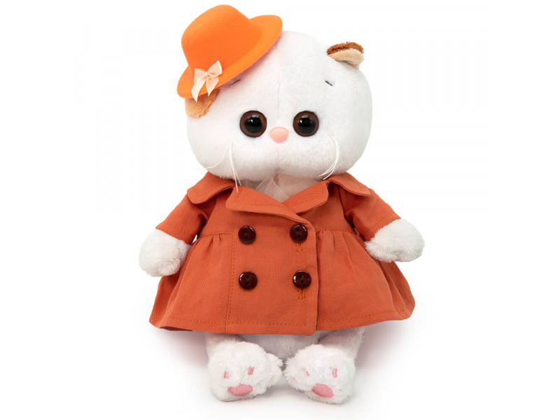 Кошечка Ли-ли BABY в тренче и шляпке 20 см LB-112