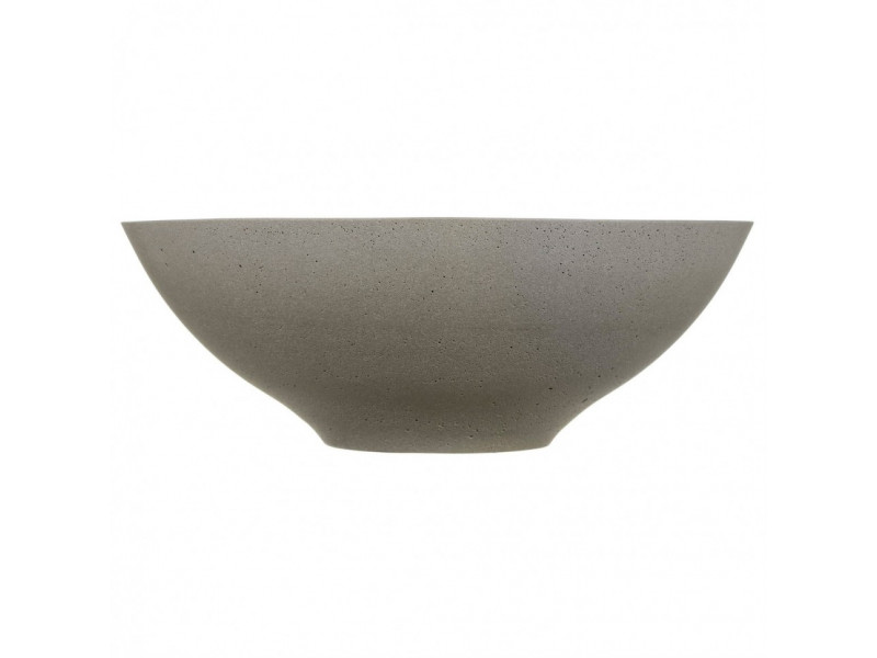 Кашпо настольное Idealist Stone Dish Bowl пепельно-серый, 32