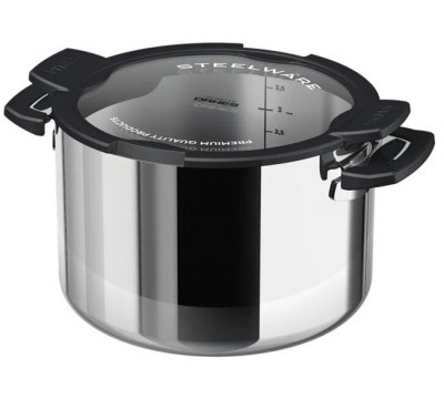 Кастрюля из нержавеющей стали 4 л Vitax Compact Chef