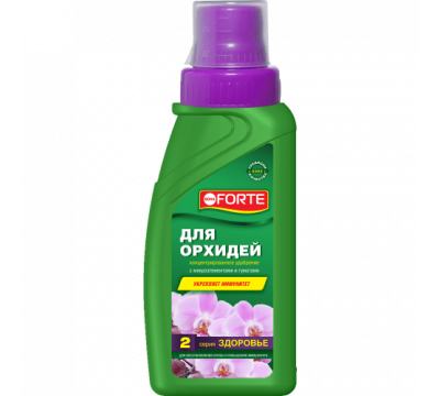 Жидкое удобрение Bona Forte для орхидей (серия Здоровье), 285 мл