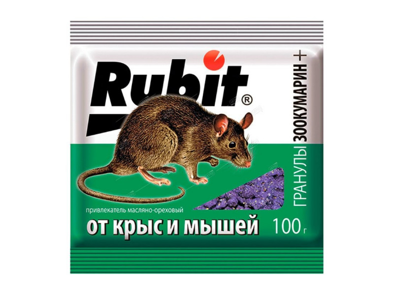 Рубит Зоокумарин гран.орех 100гр