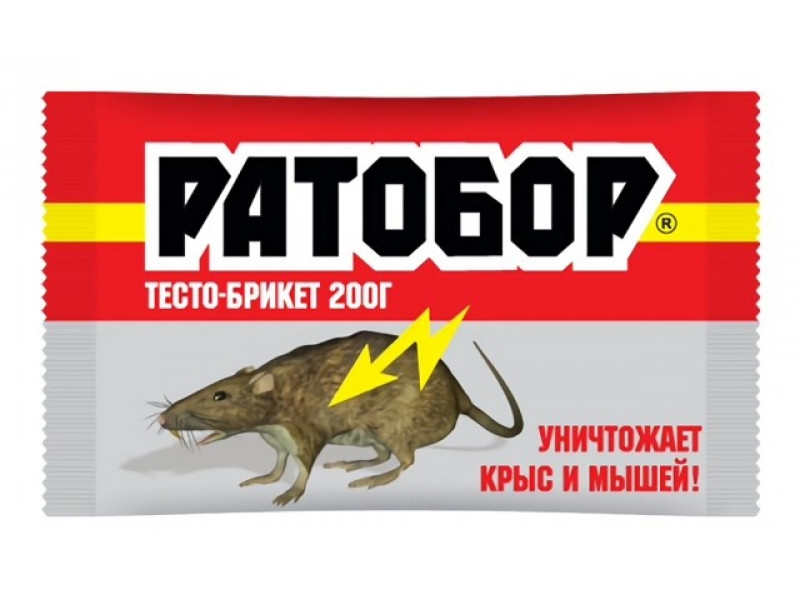 Ратобор тесто брикет 200гр.