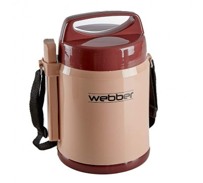 Термос для еды 1,6 л Webber (нерж. сталь) бежевый