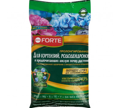 БОНА-ФОРТЕ Удобрение для гортензий, рододендронов. 2,5кг