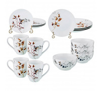 Столовый сервиз фарфор Lefard на 4 персоны 16 пр.  115-302