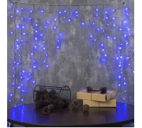 Гирлянда Бахрома арка 1х1 м Luazon Lighting светодиодная синяя - 1080431