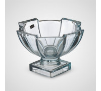 Фруктовница стеклянная 18х25 см бирюзовая 1061BLAX-4