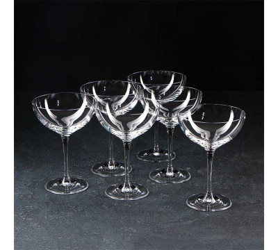 Набор бокалов для вина 220 мл Bohemia Crystal Кейт, 6 шт 3913824
