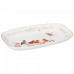 Блюдо прямоугольное Lefard Снегири Лесная сказка 25х16х3 см фарфор белое 85-1996